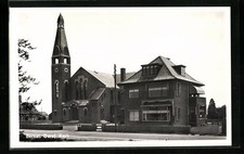 Postcard Berkel, Geref. Kerk 