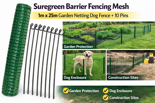 Suregreen barrier fencing - barrier,