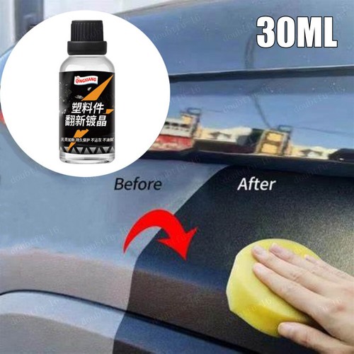 Car plastic restorer - plastic, back