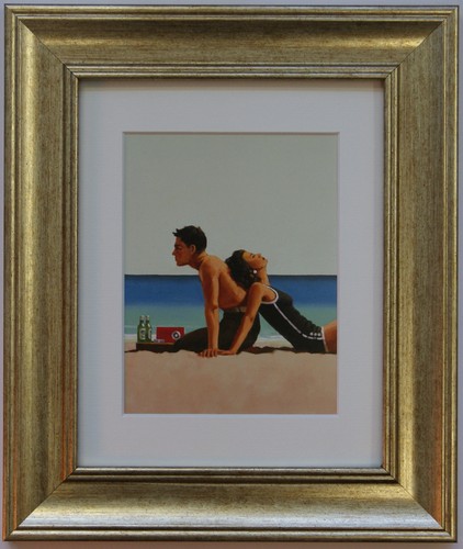 Beach lovers jack vettriano - lovers, by