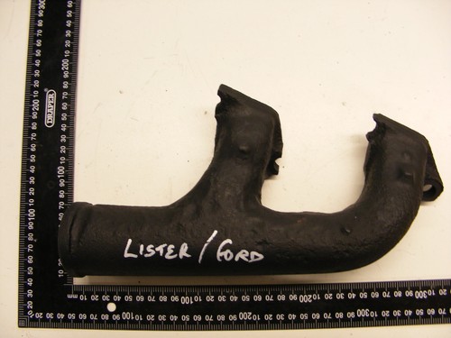 Lister cs6 cs4 exhaust - lister,