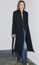 Zara Wool Blend BELTED Coat