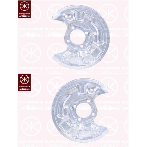 Brake backing plate dust - brake,