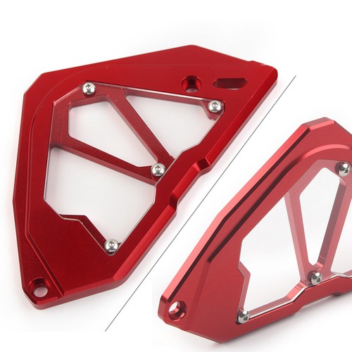 Red sprocket cover chain - cover, guard