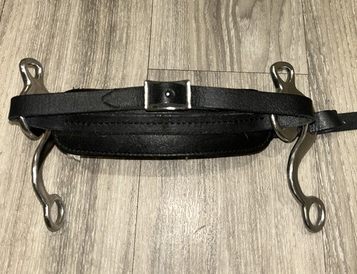 Hackamore bitless black padded - black,