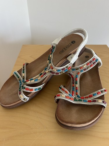 Pavers summer beaded - pavers, sandals