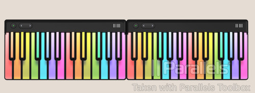 Pair used roli piano - pair,