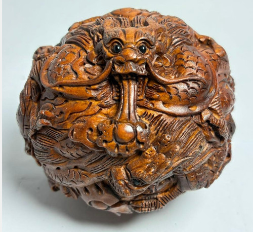 Netsuke antique dragon - netsuke,