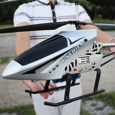 Large Remote Control Helicopter 80Cm Extra 2.4G 3.5CH Rc Drone Durable Charging 