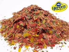 HERONS Tropical Flakes PREMIUM TROPICAL FISH FOOD Guppy Tetra Neon Cichlid Betta
