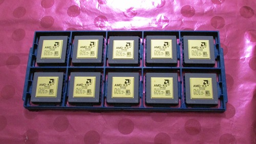 Rare new tray lot amd - lot, 10