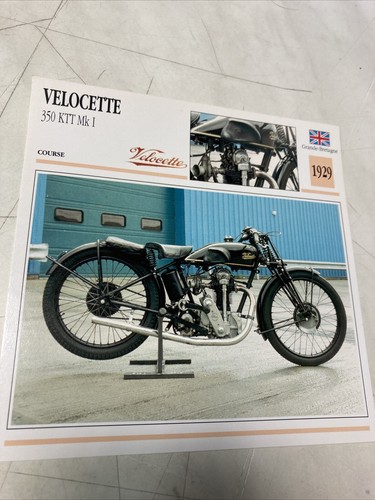Velocette 350 ktt mk1 1929 - ktt,