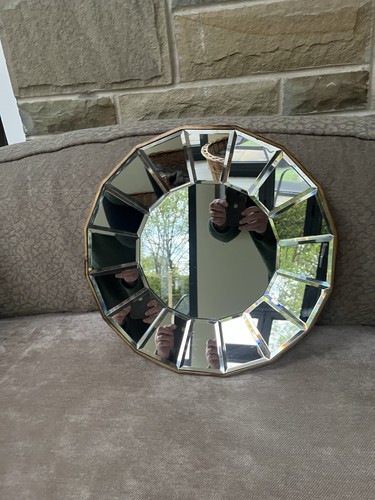 Art deco mirror - mirror, 16”