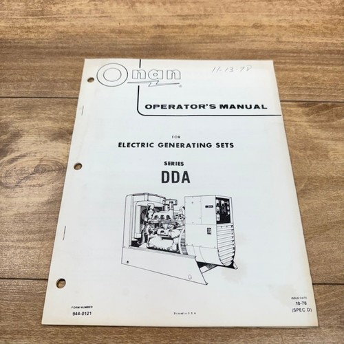 Onan generator original - original, oem
