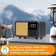 DAB+ Radio Alarm Clock