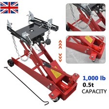 Transmission Lift 0.5T 500kg Hydraulic Gearbox Removal Floor Trolley Garage Jack