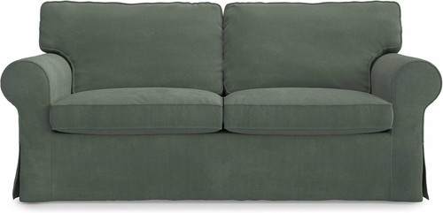 Corduroy ektorp loveseat sofa - loveseat,