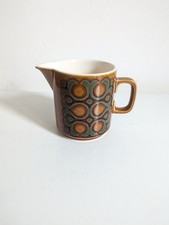 Vintage Hornsea Bronte Brown Milk Jug 9cm High