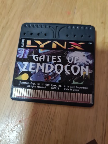 Gates zendocon atari lynx - zendocon,
