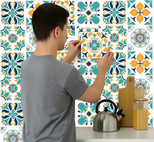 Tile stickers mosaic transfers - mosaic,