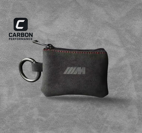 Bmw alcantara suede key bag - bmw,