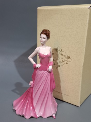 Coalport bone china figure - coalport,