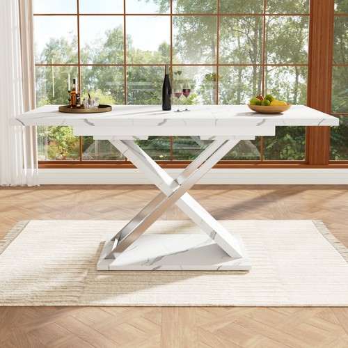 Extendable dining table - dining,