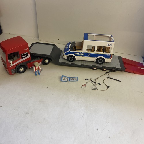 Playmobil low loader lorry - playmobil,