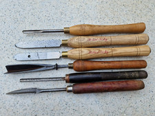 Job Lot of Woodturning Tools Chisels Robert Sorby