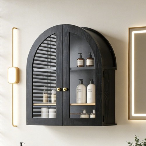 Wall mounted bathroom storage - wall-mounted,