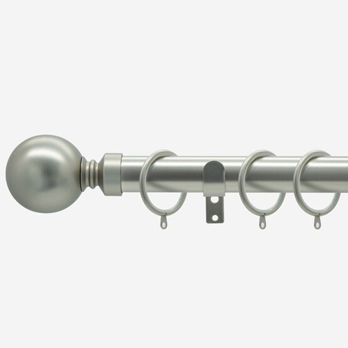 Curtain pole metal 28mm - -,