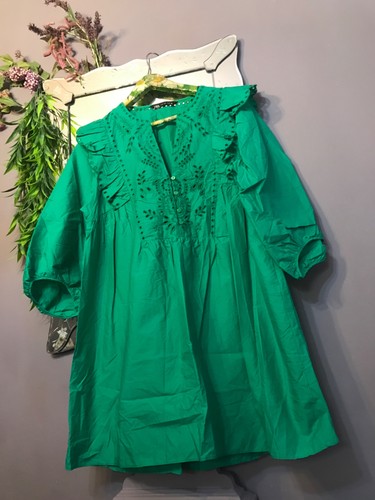 Zara med green - zara, smock