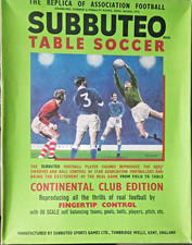 SUBBUTEO CONTINENTAL  CLUB EDITION. GOALS  TEAMS BALLS FLAGS & PITCH