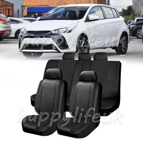 Pcs full leather seat covers - 9,