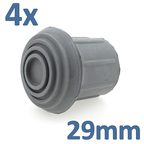 29mm grey rubber ferrules end - 29mm,