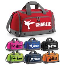 Personalised Karate Holdall Bag Kids Martial Arts Boys Girls Uniform Childrens