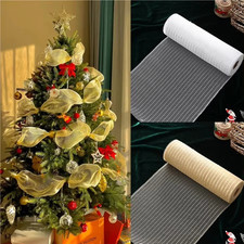 Christmas Decoration Ribbon Tree Pendant Hanging Ornament For Home Decor Wedding