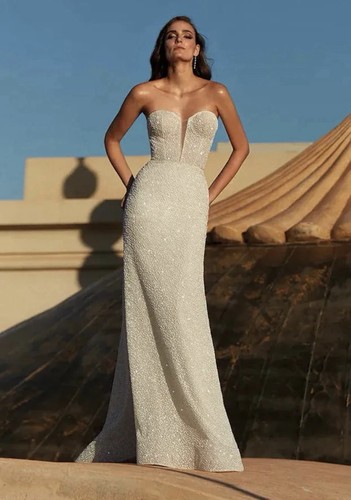 Pronovias cosmina strapless - cosmina,
