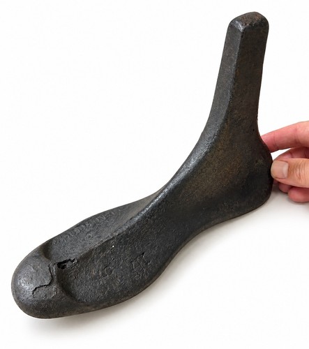 Vintage cast iron shoe last - iron,