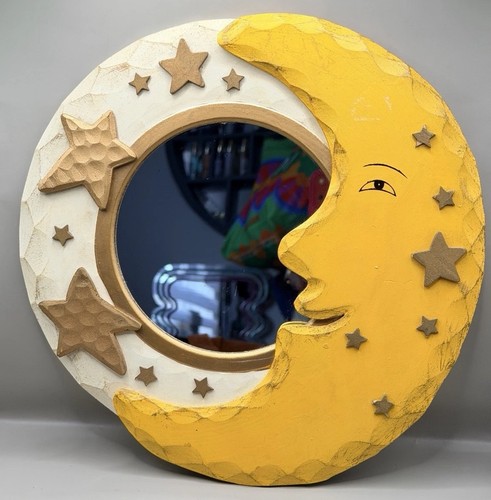Vintage moon star wall - vintage,