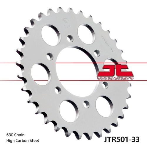 Steel rear sprocket - steel,