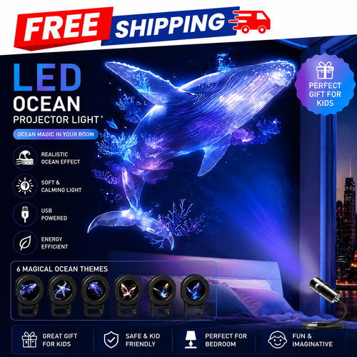 Led ocean projector - led,