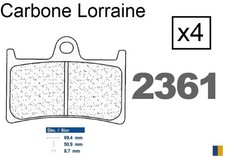 Carbone Lorraine front brake