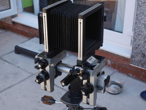 Sinar monorail large format - large,