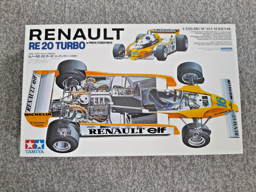 Tamiya renault re20 turbo - re20,