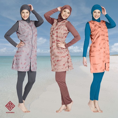 Alhamra full cover burkini - full,