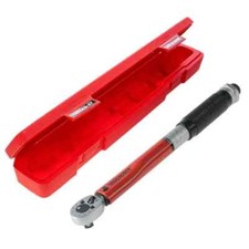 Teng Tools 1492AG-E 1/4" Drive 5Nm To 25Nm Ratchet Torque Wrench & Case,For Bike
