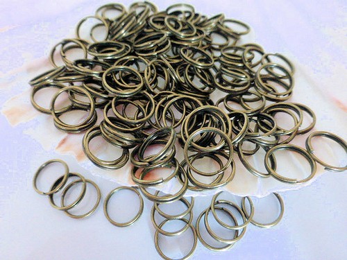 100 10mm metal split - 100,