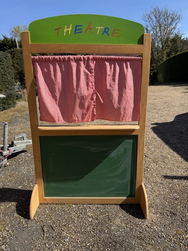 Wooden puppet theatre - puppet,