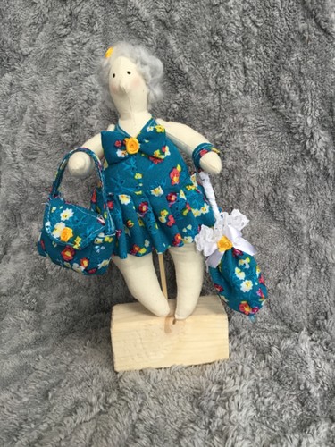 Handmade tilda doll - tilda, in